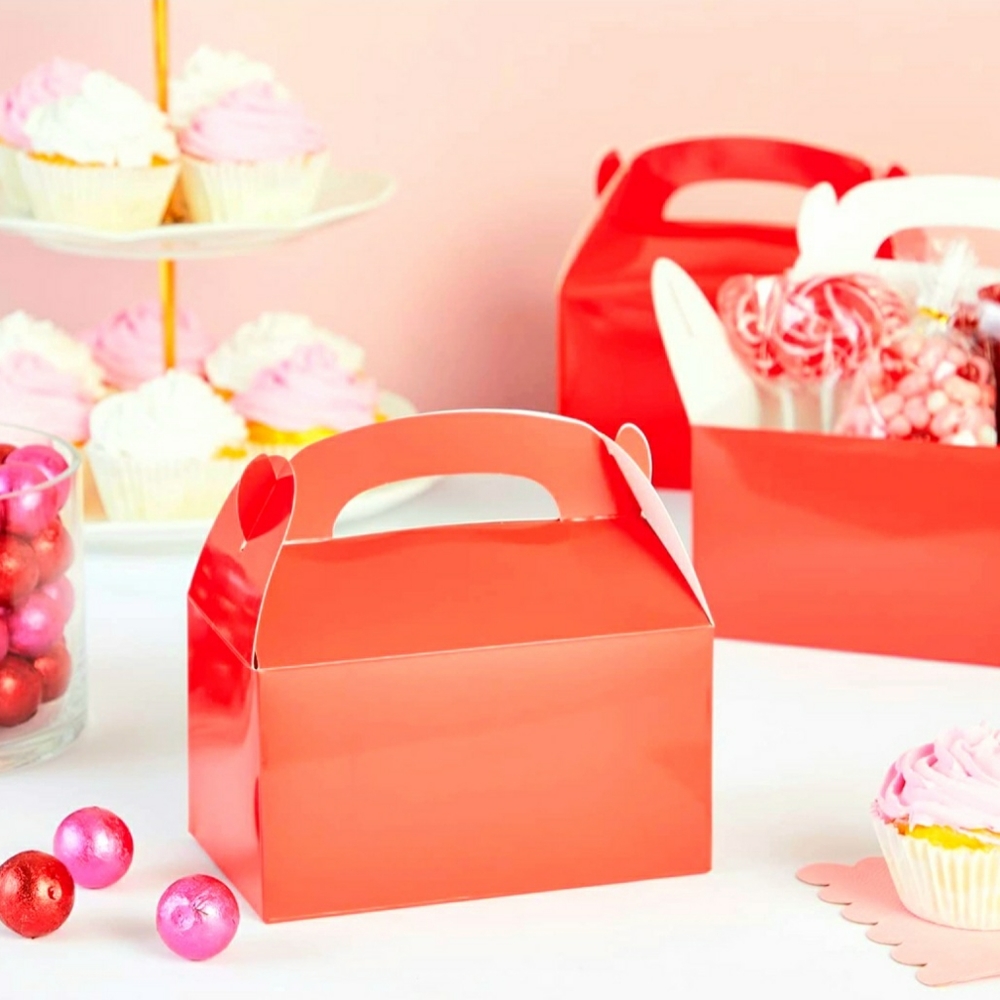 12  Red Boxes for Goodies